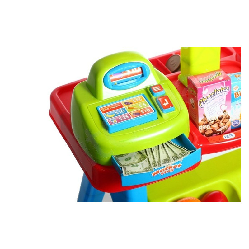 Magazin pentru copii Malplay SuperMarket cu 30 de Accesorii