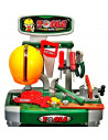 Banc de lucru MalPlay pentru copii cu unelte si accesorii, 71