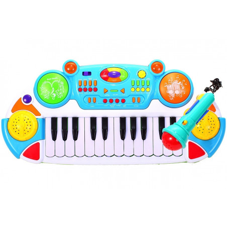 Instrument Muzical Pianina electronica MalPlay cu scaun si Instrument Muzical Pianina electronica MalPlay cu scaun si