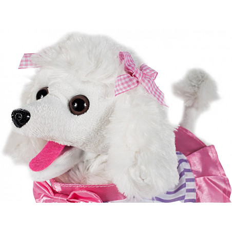 Jucarie interactiva Catel MalPlay Pudel cu lesa care merge si