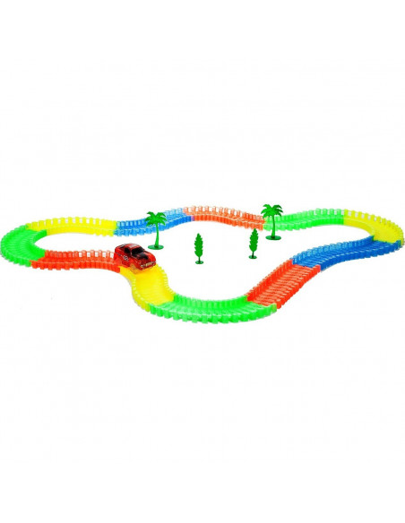 Pista fosforescenta MalPlay cu masinuta 168 piese,5901924214663