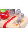 Bucatarie Malplay pentru copii cu accesorii si cuptor