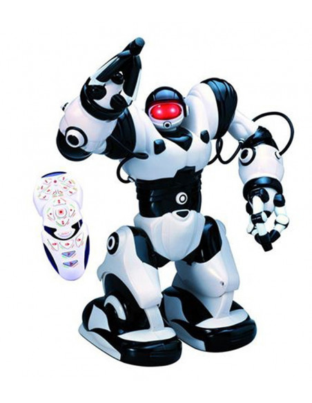 Jucarie interactiva Malplay Super Robot cu telecomanda, sunete