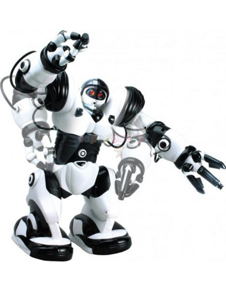 Jucarie interactiva Malplay Super Robot cu telecomanda, sunete
