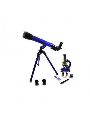 Set pentru copii MalPlay Telescop si microscop cu