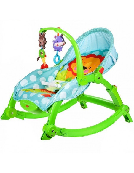 Scaun si balansoar MalPlay cu vibratii,jucarii detasabile
