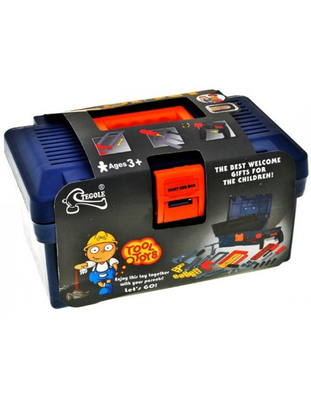 Set de unelte pentru copii MalPlay in cutie cu 32 de