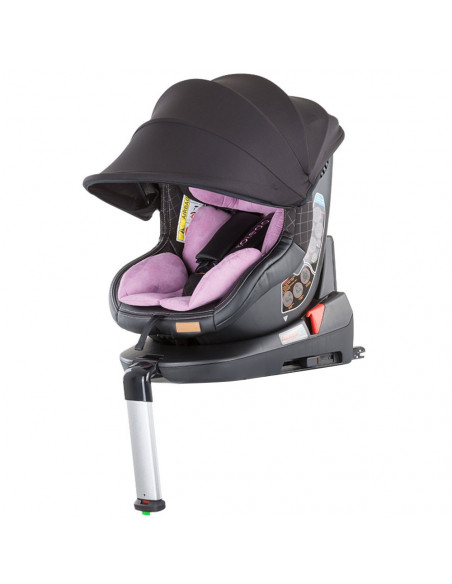 Scaun auto Chipolino Toledo 0-18 kg rose cu sistem Isofix si