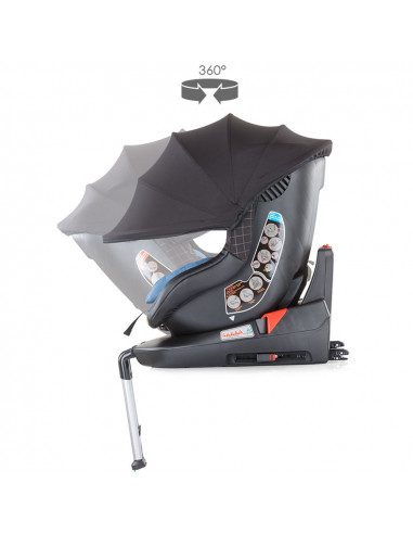 Scaun auto Chipolino Toledo 0-18 kg rose cu sistem Isofix si