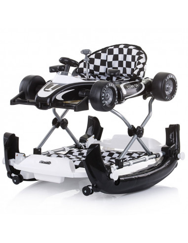 Premergator Chipolino Racer 4 in 1 black white,PRRC02101BW