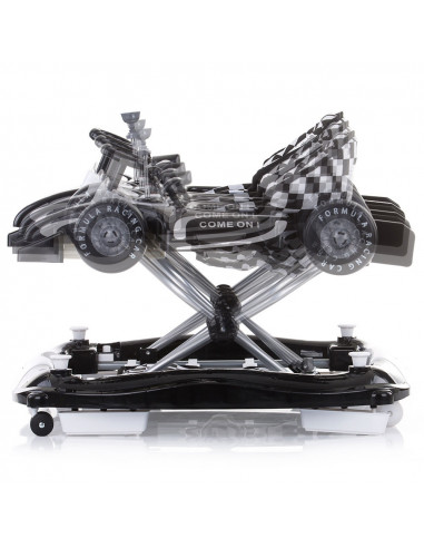 Premergator Chipolino Racer 4 in 1 black white,PRRC02101BW