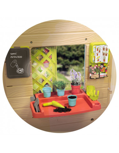 Casuta pentru copii Smoby Garden House,S7600810405