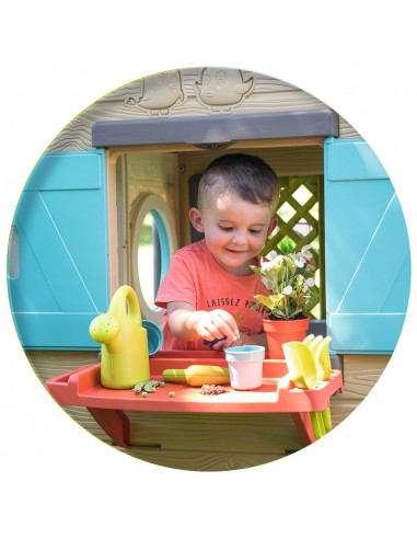 Casuta pentru copii Smoby Garden House,S7600810405