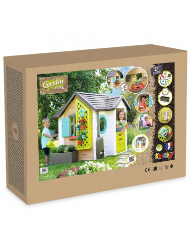 Casuta pentru copii Smoby Garden House,S7600810405