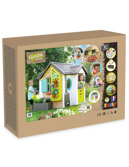Casuta pentru copii Smoby Garden House,S7600810405