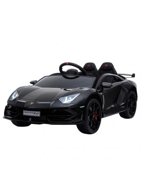Masinuta electrica Chipolino Lamborghini Aventador SVJ black cu