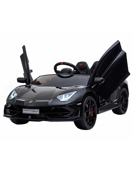 Masinuta electrica Chipolino Lamborghini Aventador SVJ black cu
