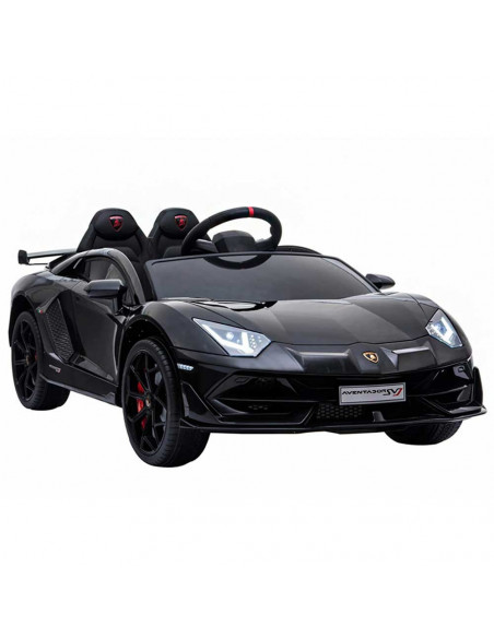 Masinuta electrica Chipolino Lamborghini Aventador SVJ black cu