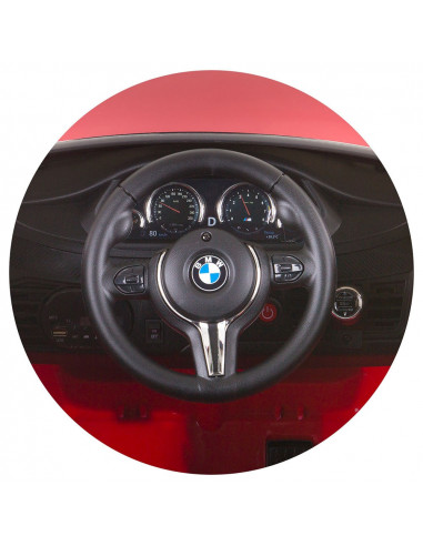Masinuta electrica Chipolino BMW X6 red cu roti EVA,ELKBMW203RE