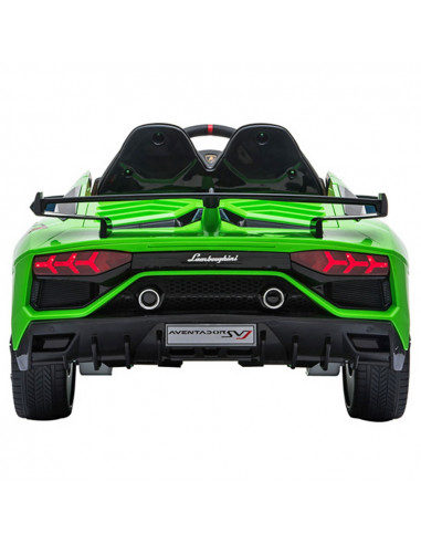 Masinuta electrica Chipolino Lamborghini Aventador SVJ green cu