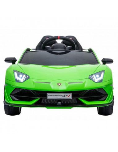 Masinuta electrica Chipolino Lamborghini Aventador SVJ green cu