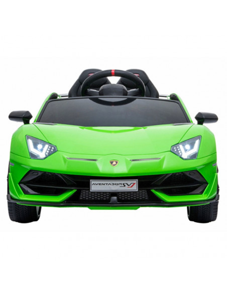Masinuta electrica Chipolino Lamborghini Aventador SVJ green cu