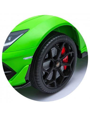 Masinuta electrica Chipolino Lamborghini Aventador SVJ green cu