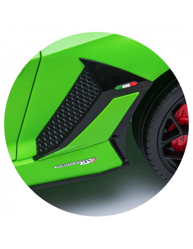 Masinuta electrica Chipolino Lamborghini Aventador SVJ green cu
