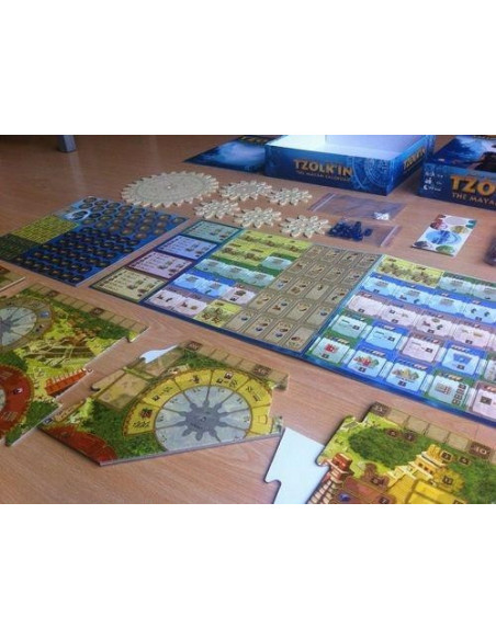 Pachet promotional Tzolk'in + Triburi si Profetii + cartonase