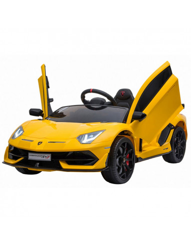 Masinuta electrica Chipolino Lamborghini Aventador SVJ yellow