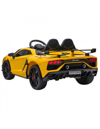 Masinuta electrica Chipolino Lamborghini Aventador SVJ yellow
