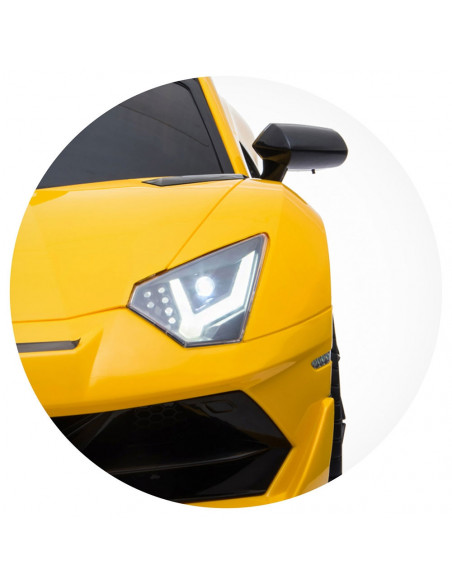 Masinuta electrica Chipolino Lamborghini Aventador SVJ yellow