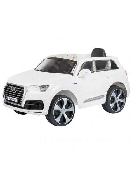 Masinuta electrica Chipolino SUV Audi Q7 white cu roti