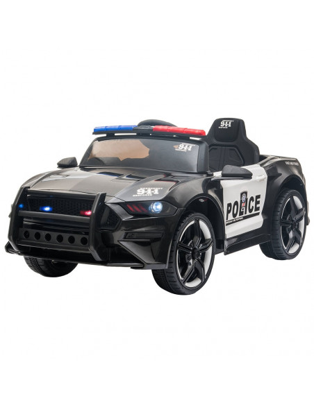 Masinuta electrica Chipolino Police black,ELKPOLN01B