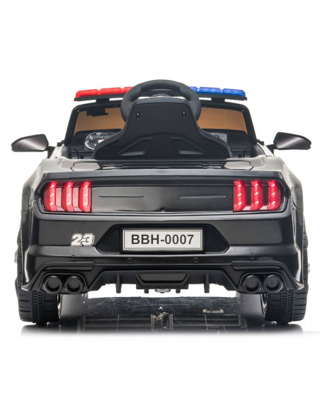 Masinuta electrica Chipolino Police black,ELKPOLN01B