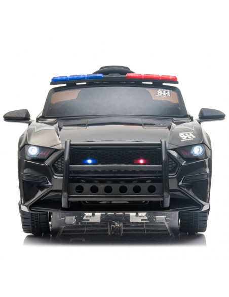 Masinuta electrica Chipolino Police black,ELKPOLN01B