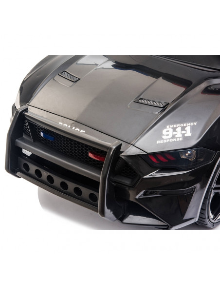 Masinuta electrica Chipolino Police black,ELKPOLN01B