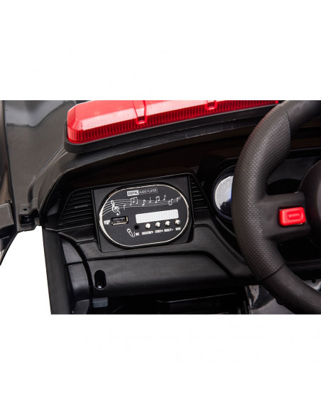 Masinuta electrica Chipolino Police black,ELKPOLN01B