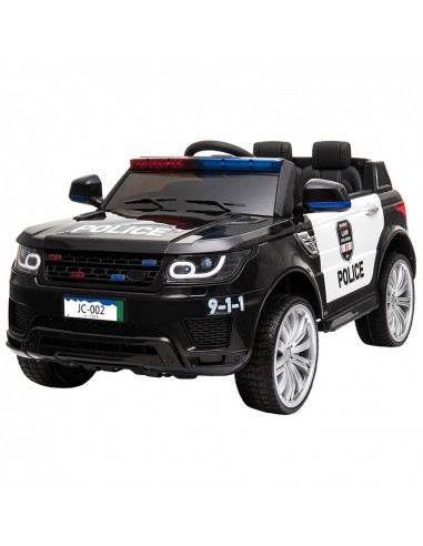Masinuta electrica Chipolino SUV Police black,ELJPOL02101BL