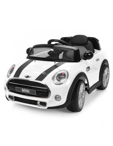 Masinuta electrica Chipolino Mini Cooper Hatch white,ELKMCH172WH