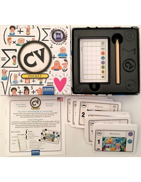 CV Pocket, Joc Lex Games,181111173