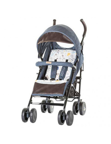Carucior sport Chipolino Sofia indigo cotton jeans,LKSO01801IJ