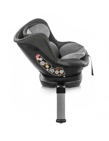 Scaun auto Chipolino Toledo 0-18 kg ash cu sistem Isofix si