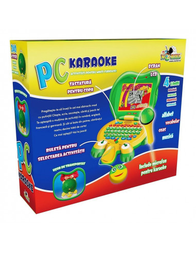 Jucarie Interactiva A Karaoke, Laptop, Joc Noriel,Uniq08338