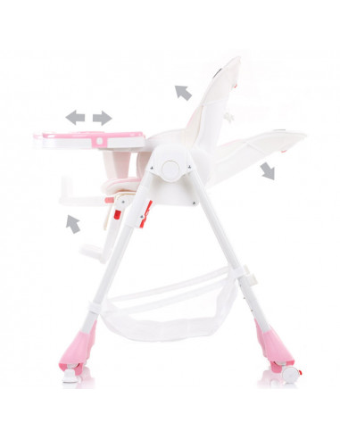 Scaun de masa Chipolino Gelato rose pink,STHGE0192RO