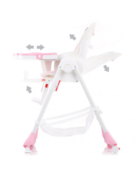 Scaun de masa Chipolino Gelato rose pink,STHGE0192RO