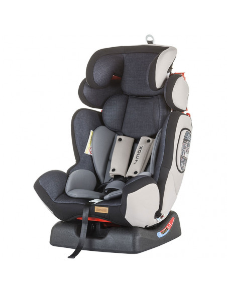 Scaun auto Chipolino 4 Max 0-36 kg granite grey,STK4X0191GG