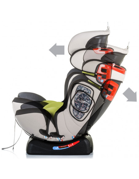 Scaun auto Chipolino 4 Max 0-36 kg lime,STK4X0192LI
