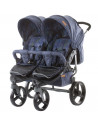 Carucior gemeni Chipolino Twix jeans,KBTX01904JN