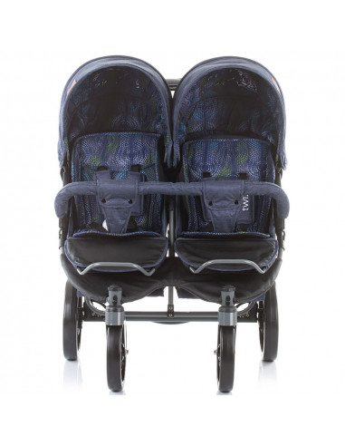 Carucior gemeni Chipolino Twix jeans,KBTX01904JN